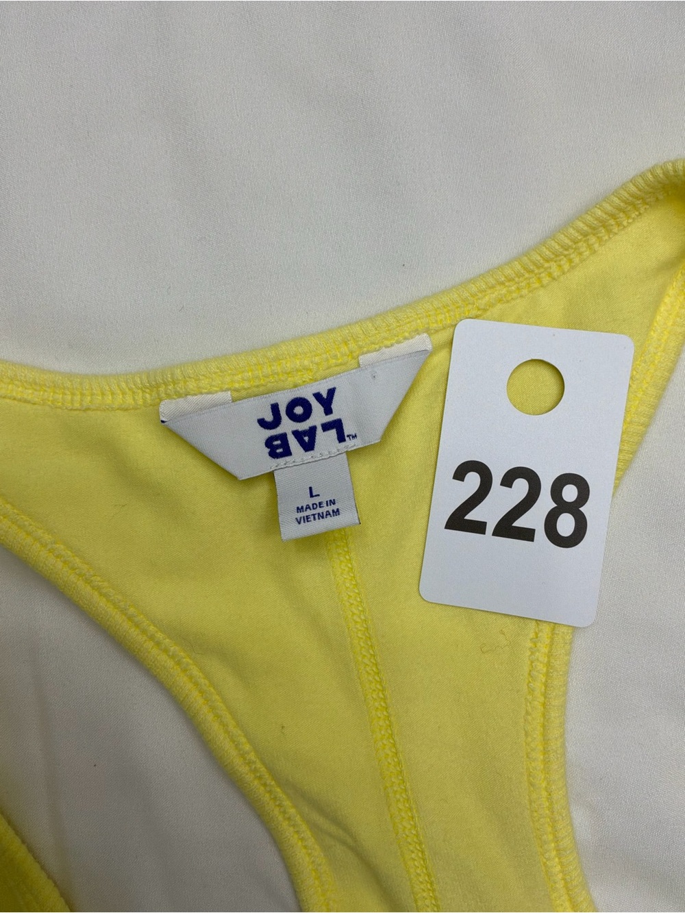 JoyLab Sunny Yellow Racerback Tank Dress - Picture 2 of 11